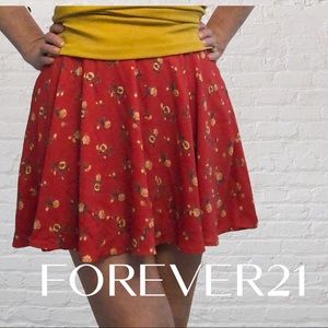 Forever 21 mini skater skirt